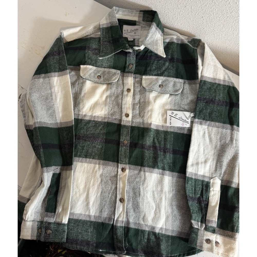 NWT Northern Expedition‎ Women's 2X Flannel. Heavy Duty. New With Tags